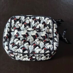 Vera Bradley So Organized jewelry tote in Scottie Dog print.